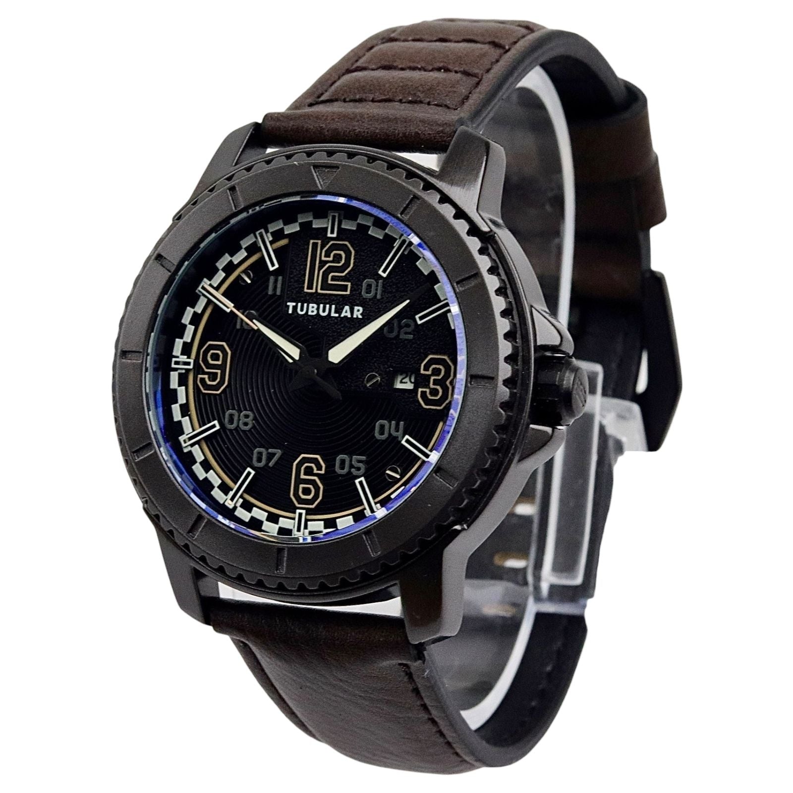 Tubular - Classic Style Watch - Leather Strap - TB-126 image 1