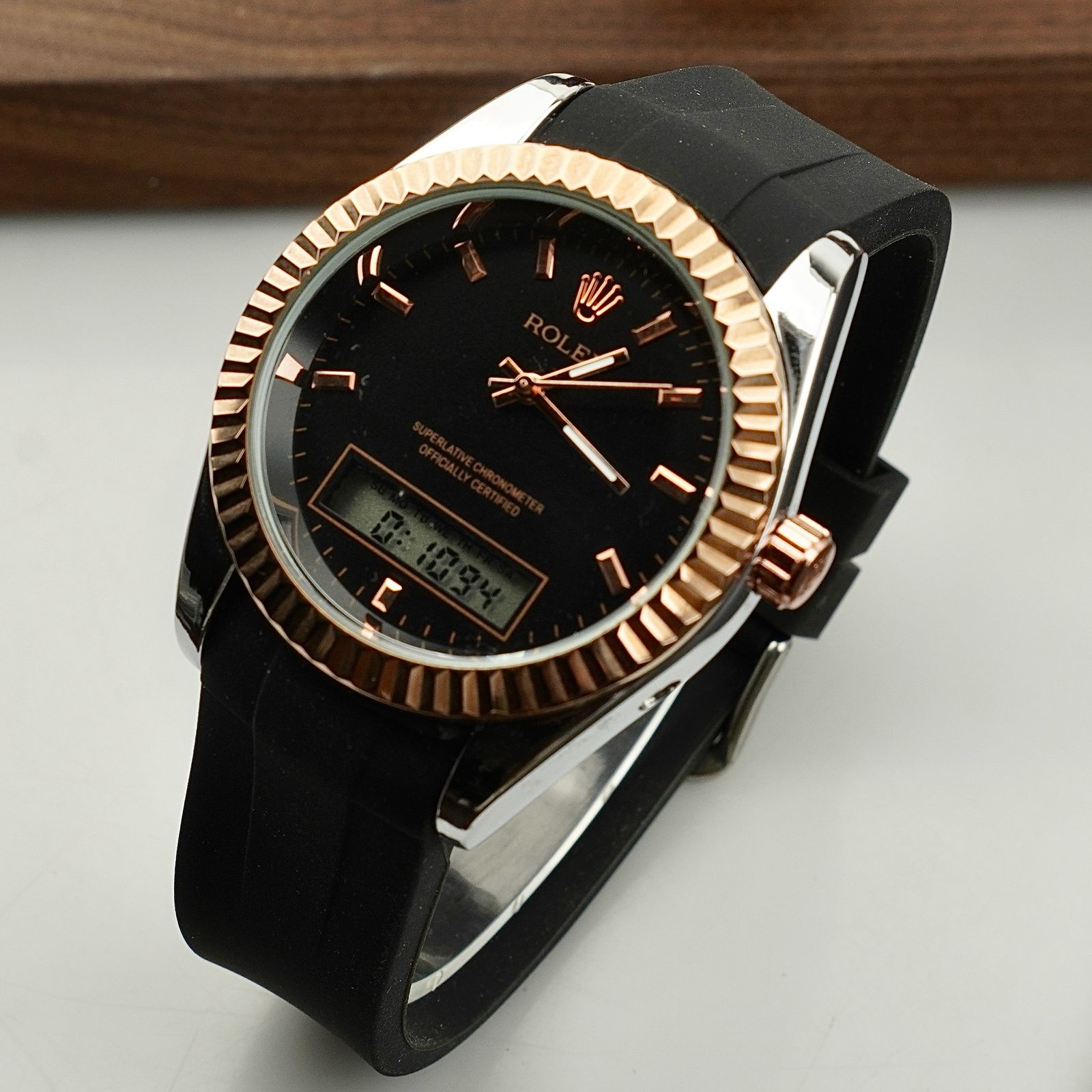 RLX - Special Edition - Dual Time - Rubber Strap - S-720 image 2
