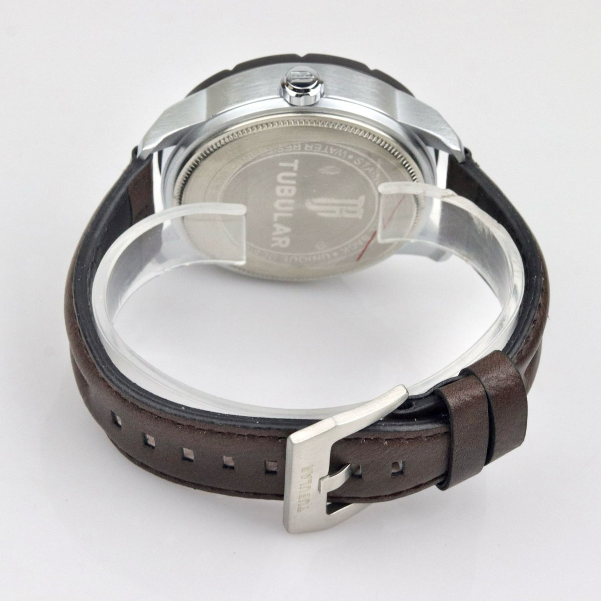 Tubular - Analog Wrist Watch - Leather Strap - TB-124 image 2