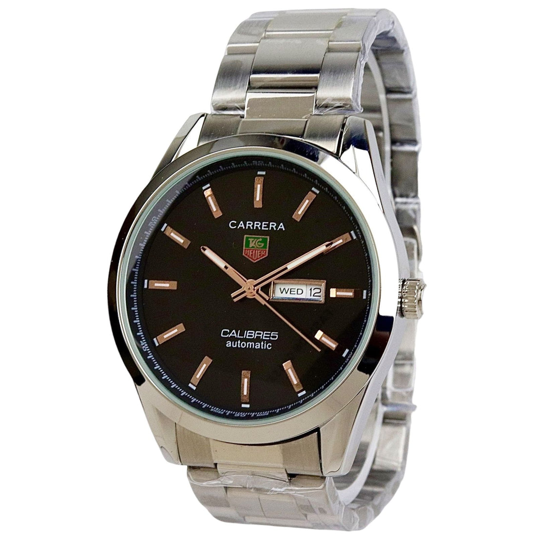 Carrera Calibre 5 - Luxury Swiss Watch - Stainless Steel - C-890 image 0