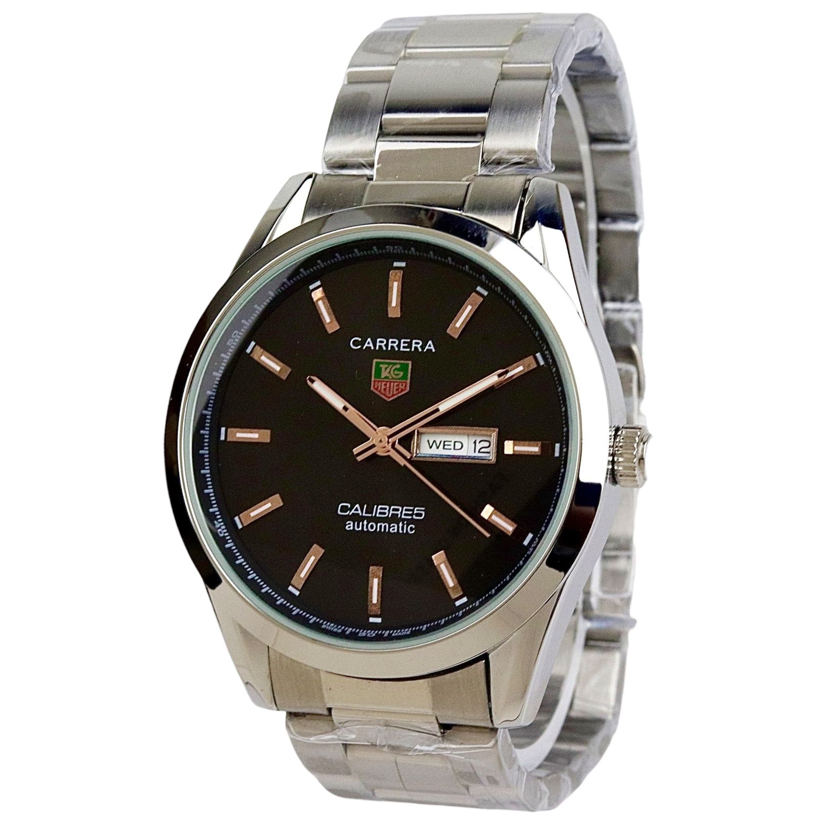 Carrera Calibre 5 - Luxury Swiss Watch - Stainless Steel - C-890 image 0