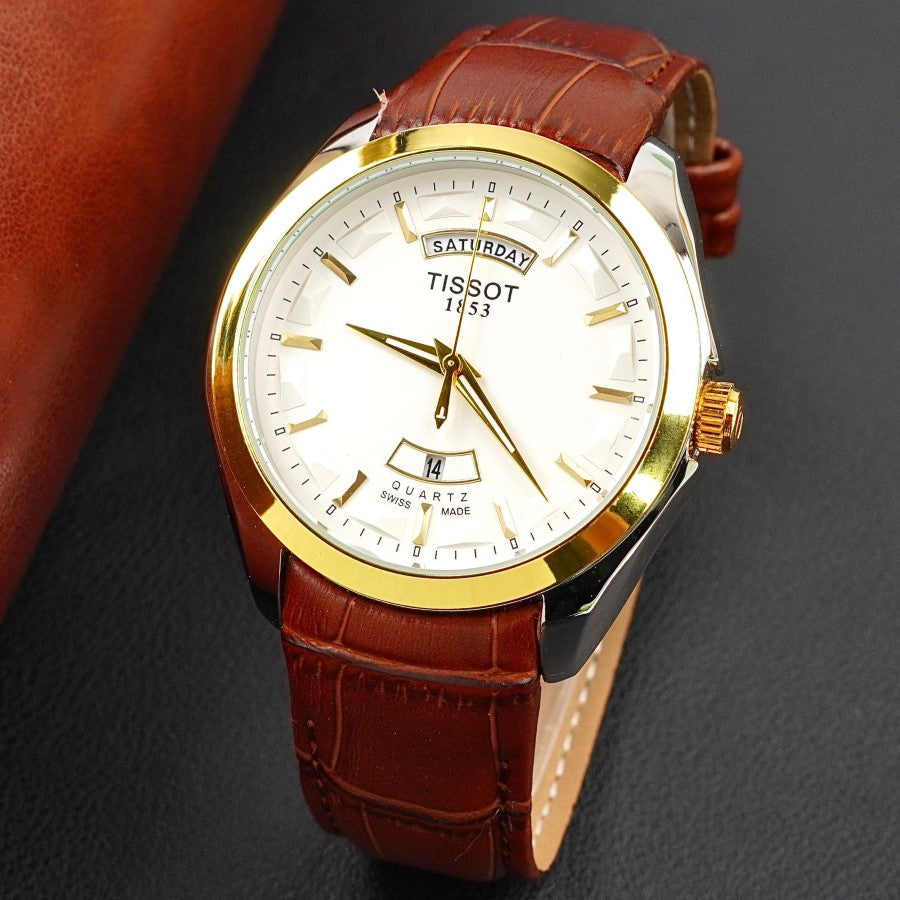 Tissot - Leather Strap - Men's Watch - S-787 image 0