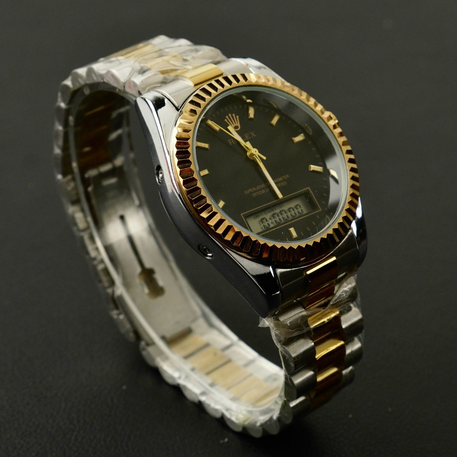 RLX - Special Edition - Dual Time - Stainless Steel - C-879 image 4