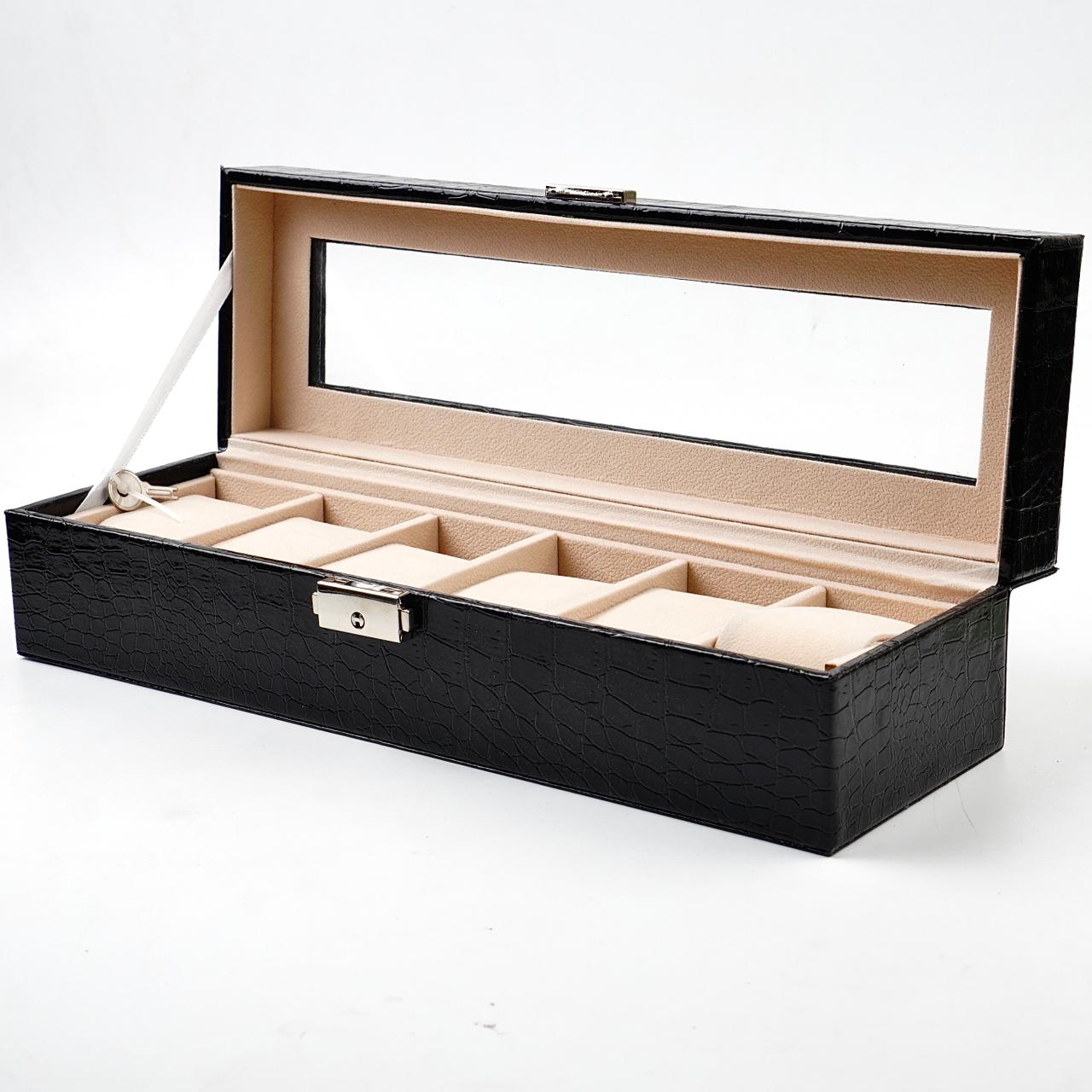 6 Slots Wrist Watch Storage Box - Box-13