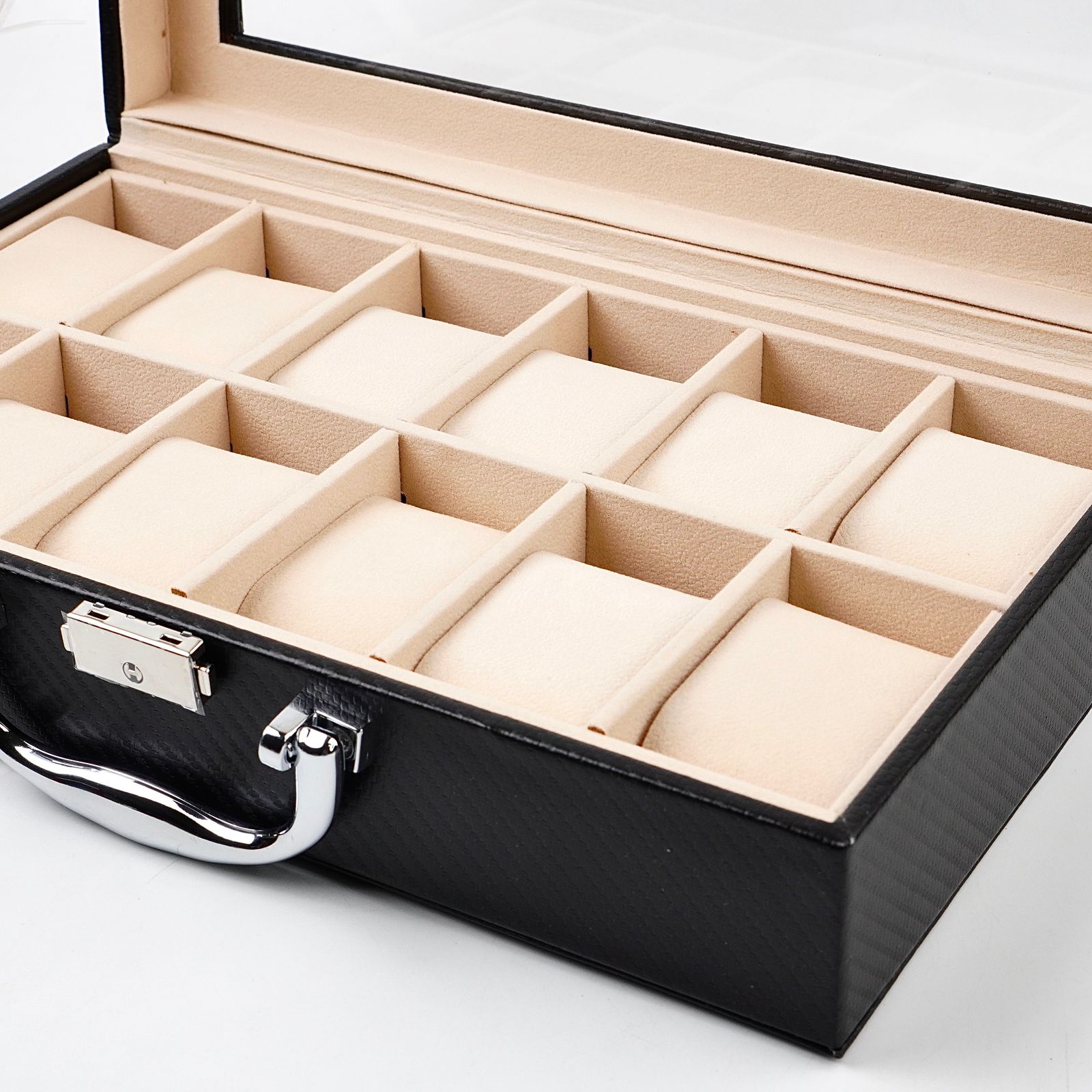 12 Slots Wrist Watch Storage Box - Box-16
