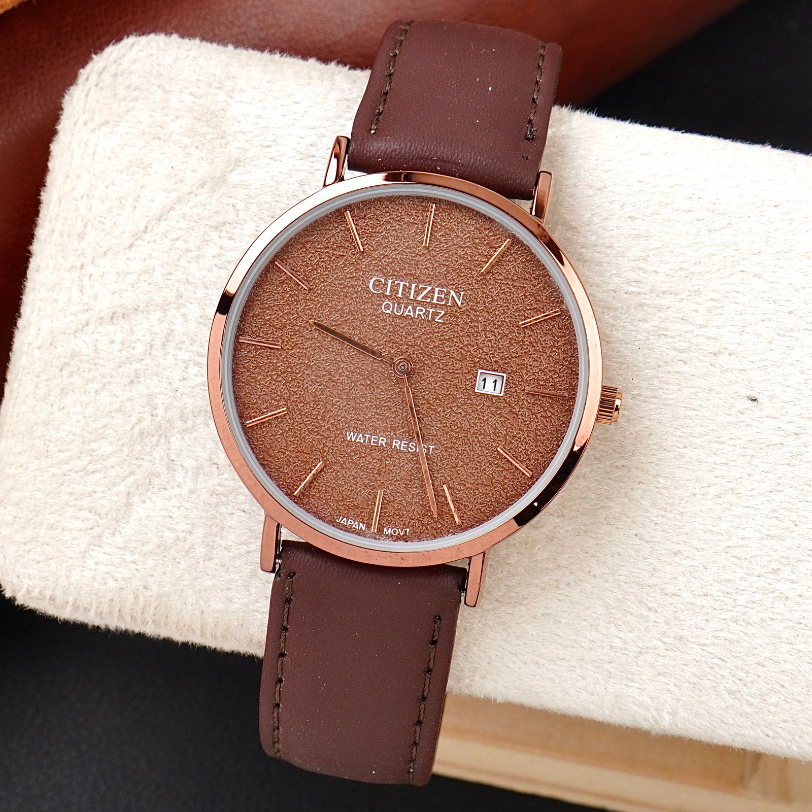 Citizen - Slim Fit - Leather Strap -S-207