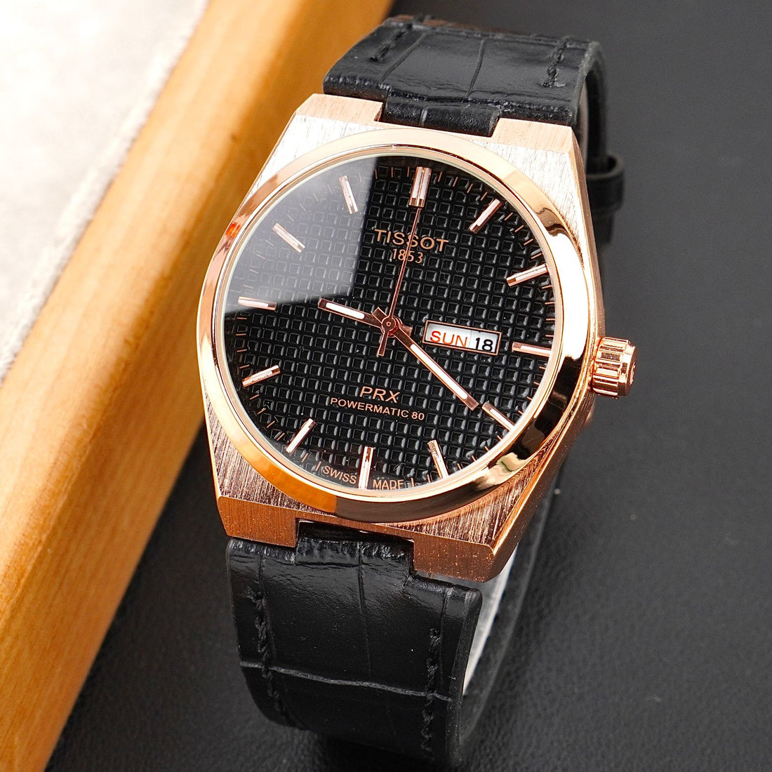 TST  - 38mm - Leather Strap - S-561