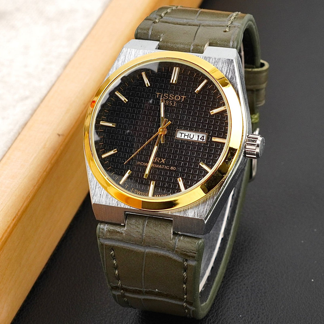 TST  - 38mm - Leather Strap - S-564