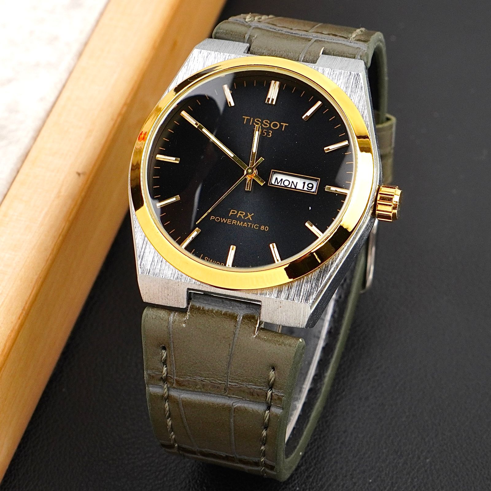 TST  - 38mm - Leather Strap - S-565