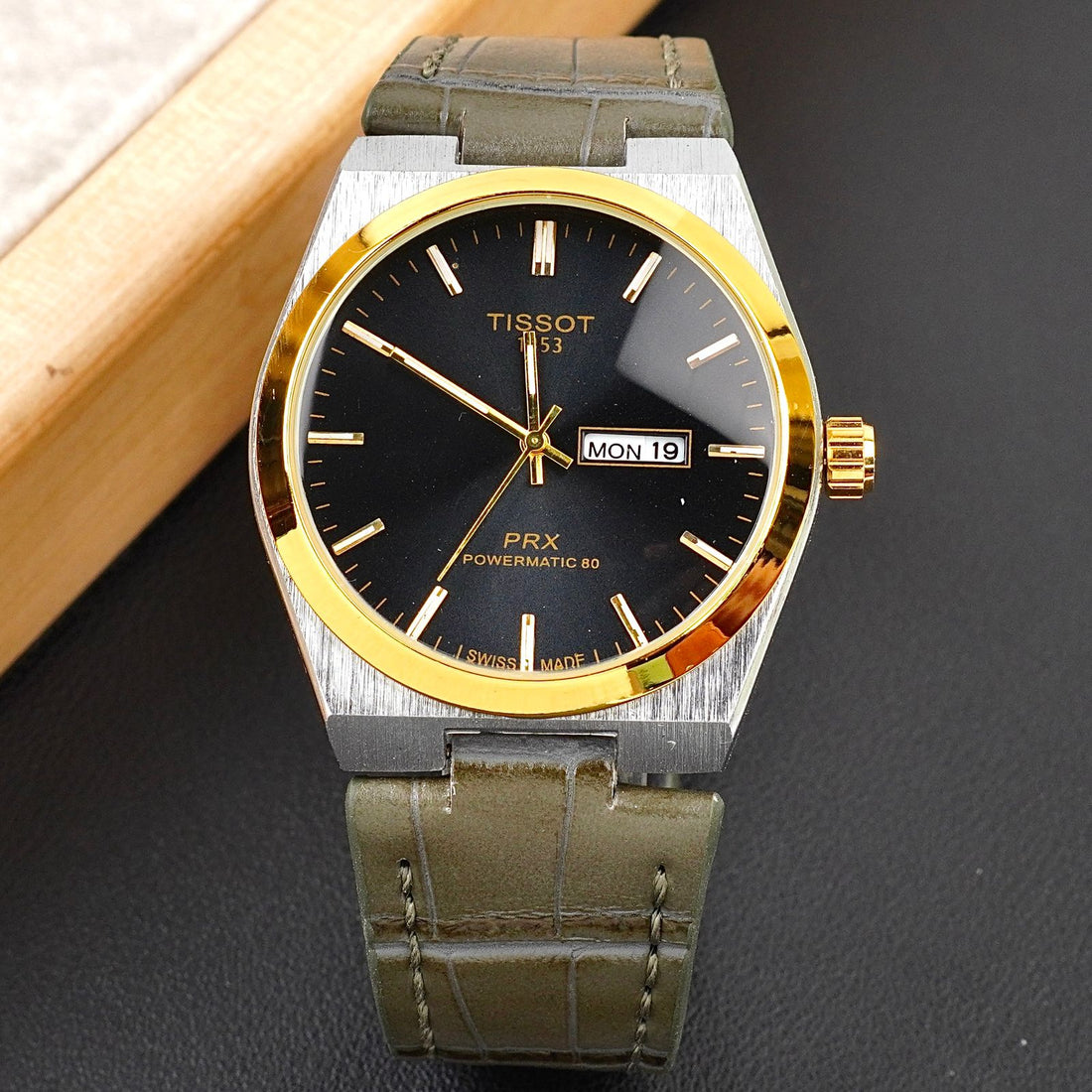 TST  - 38mm - Leather Strap - S-565