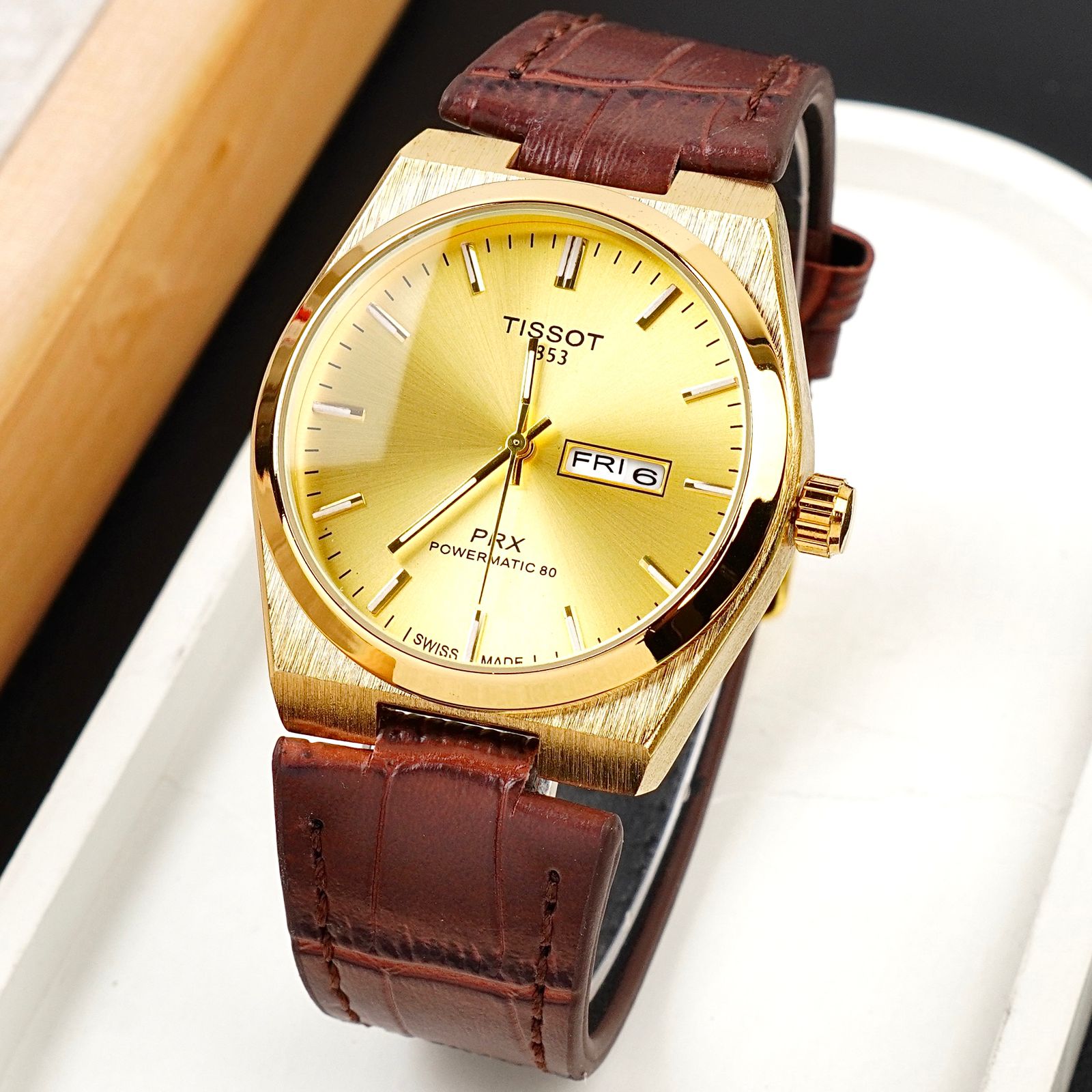 TST  - 38mm - Leather Strap - S-570