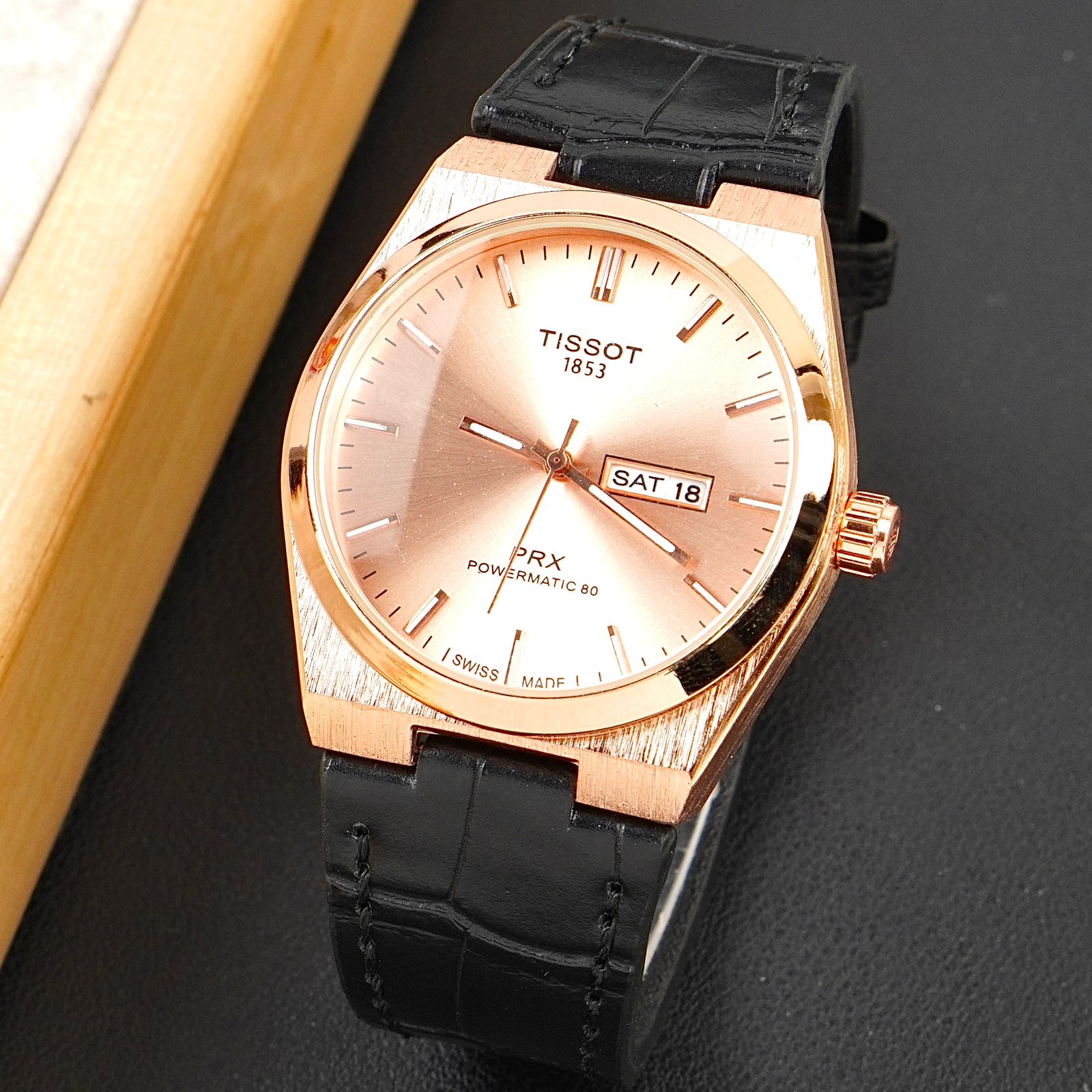 TST  - 38mm - Leather Strap - S-581