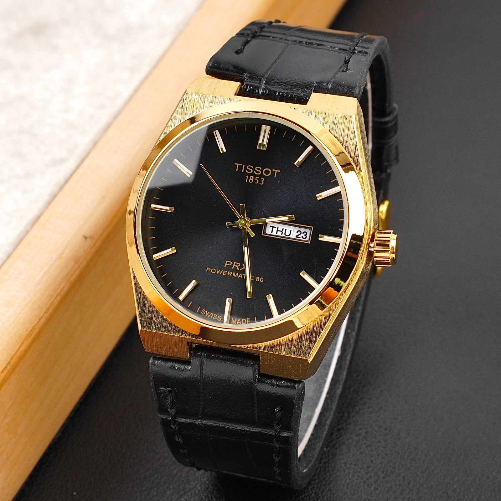 TST  - 38mm - Leather Strap - S-588
