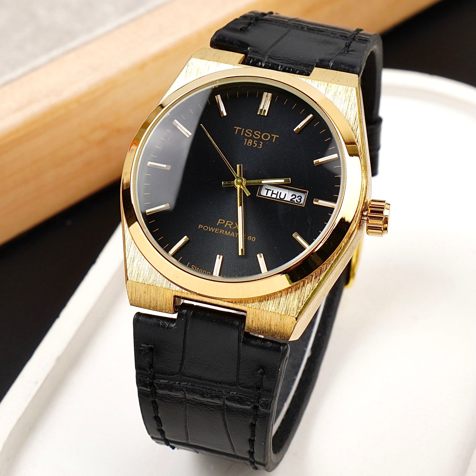 TST  - 38mm - Leather Strap - S-588