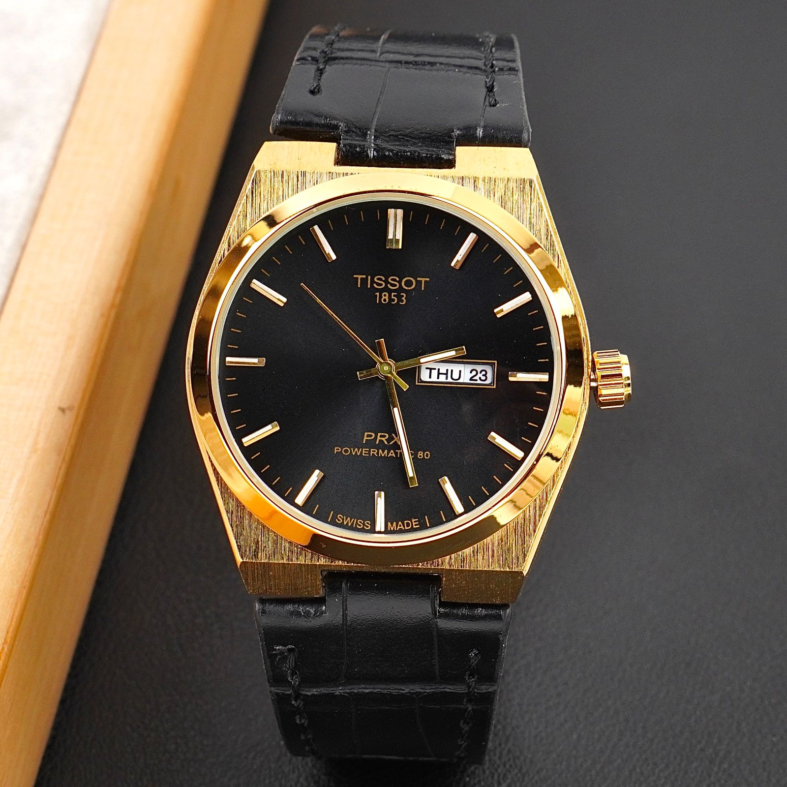 TST  - 38mm - Leather Strap - S-588