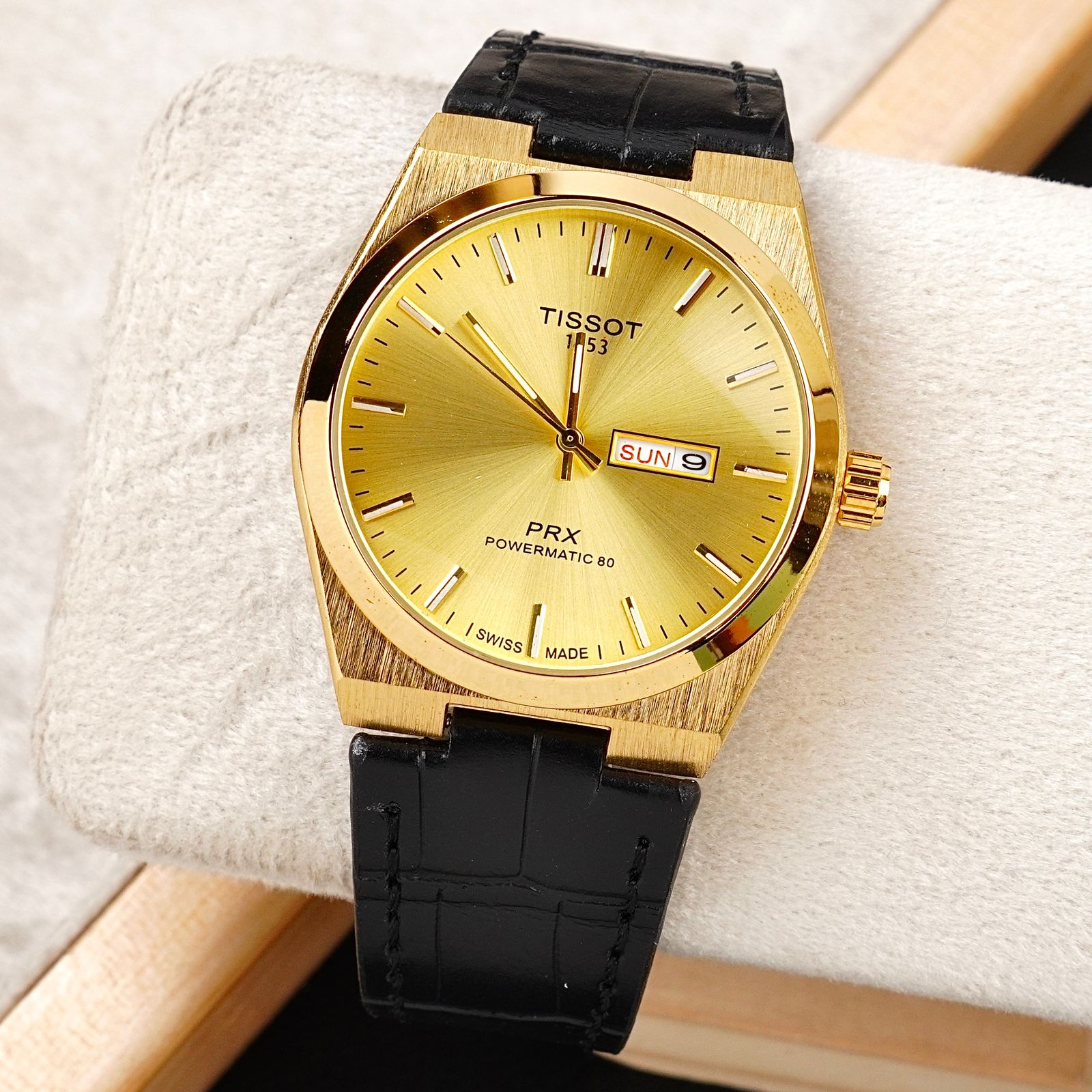 TST  - 38mm - Leather Strap - S-593