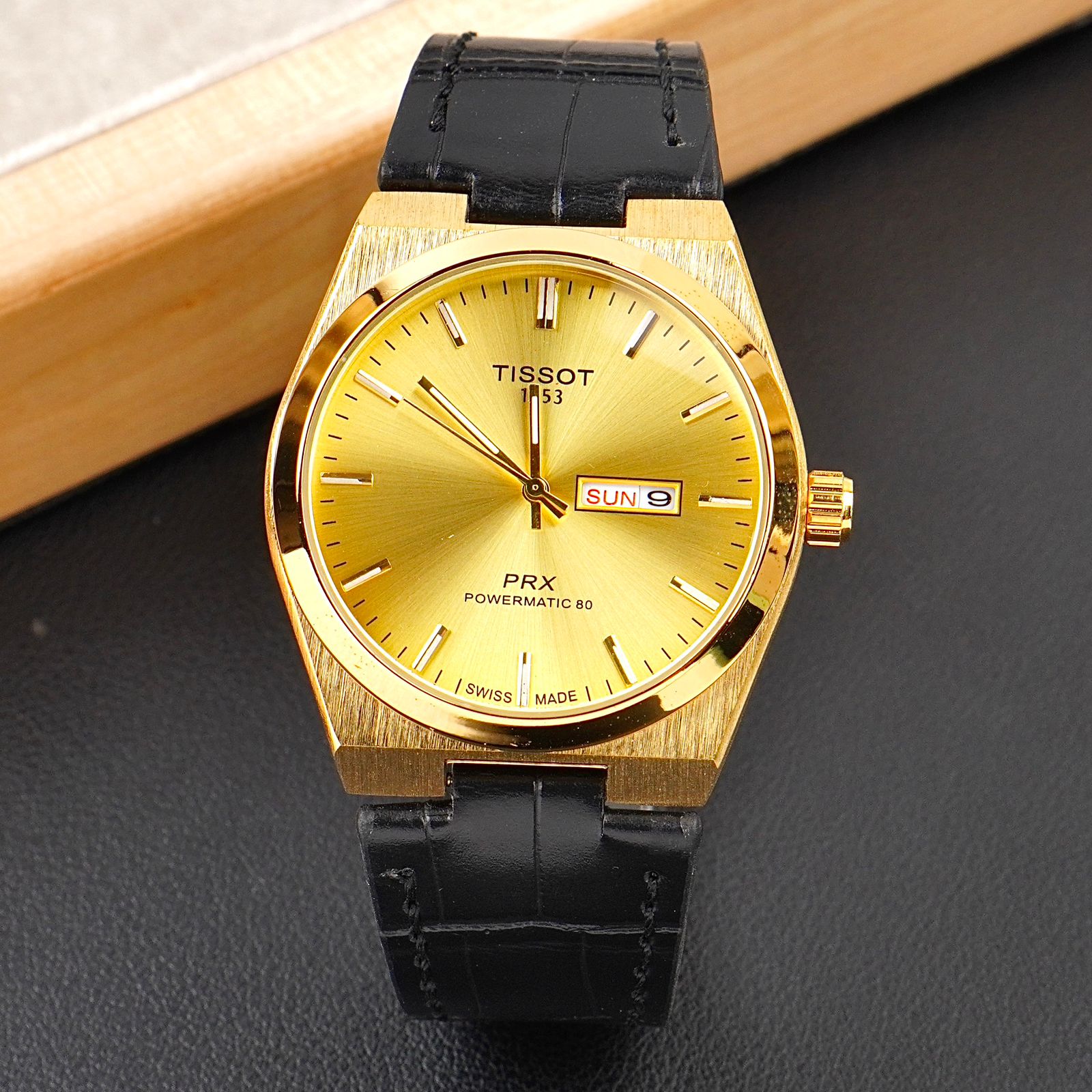 TST  - 38mm - Leather Strap - S-593