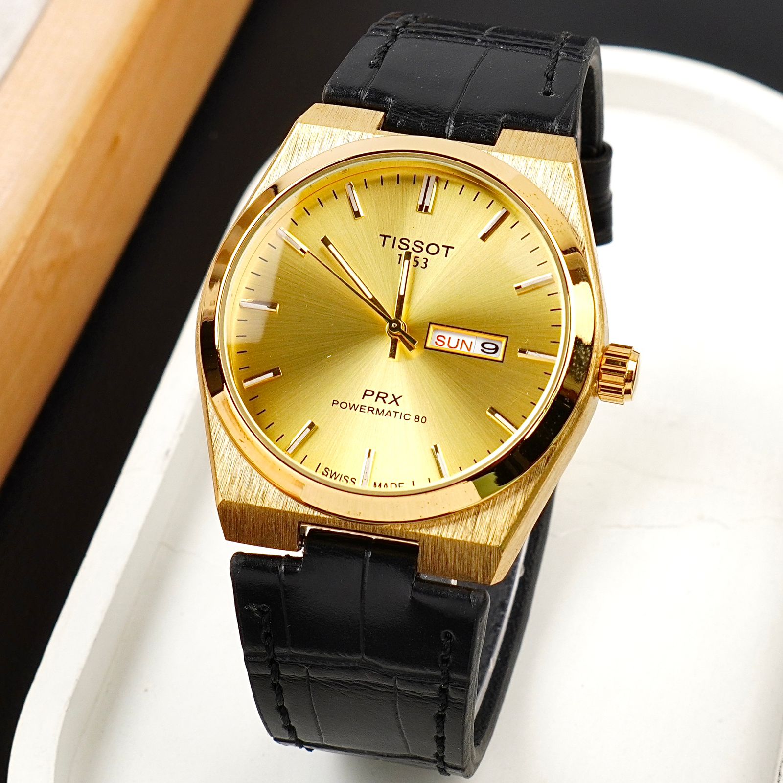 TST  - 38mm - Leather Strap - S-593