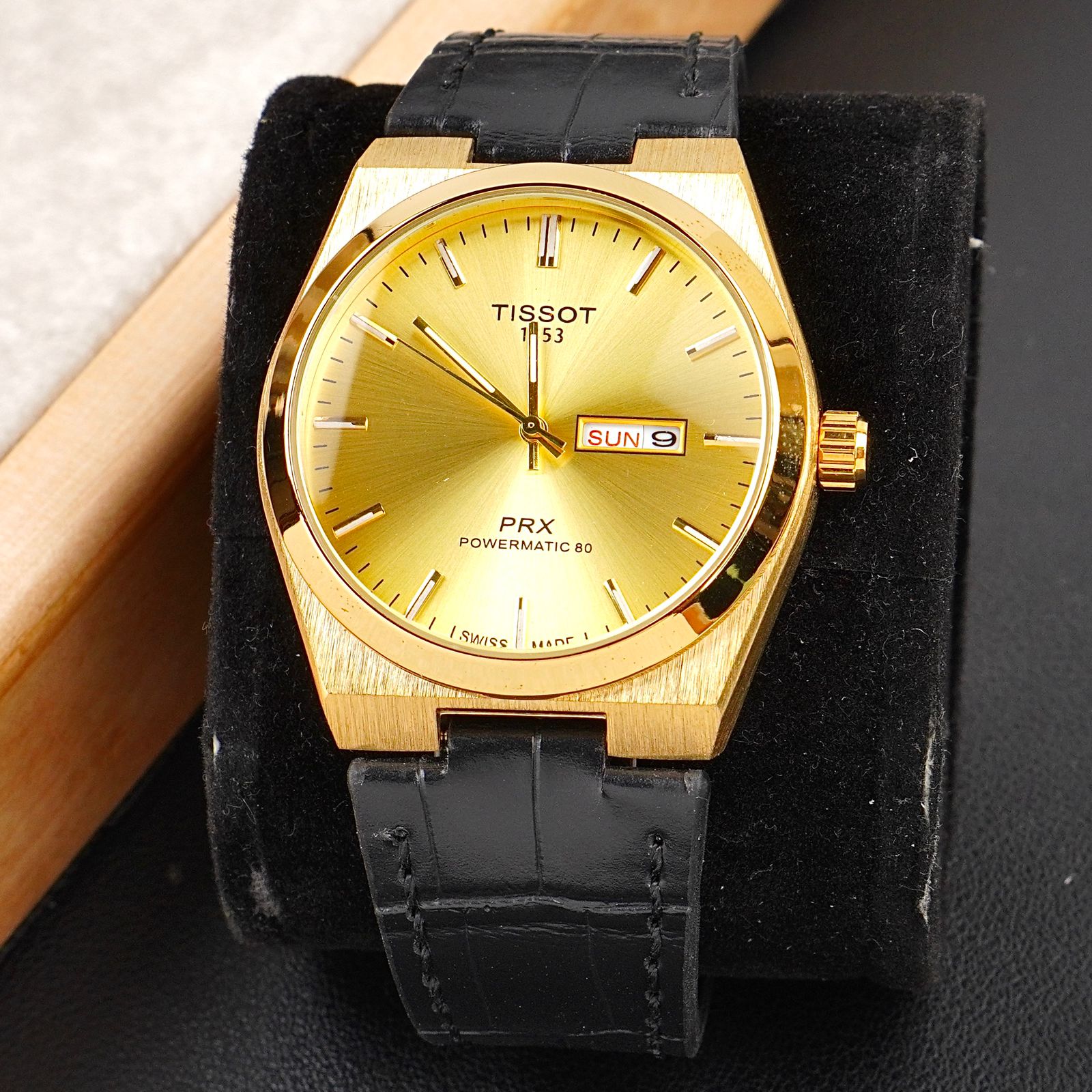 TST  - 38mm - Leather Strap - S-593