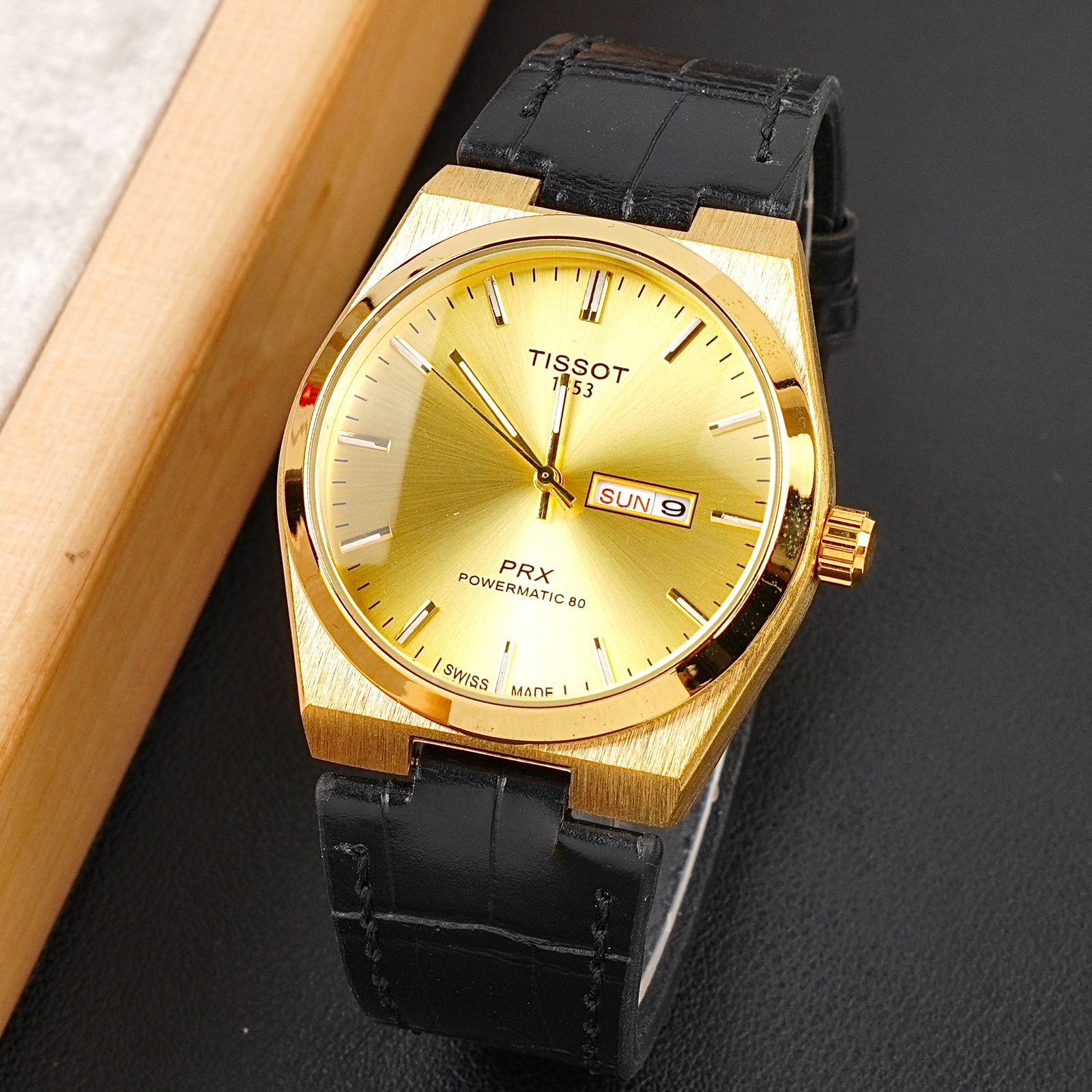 TST  - 38mm - Leather Strap - S-593