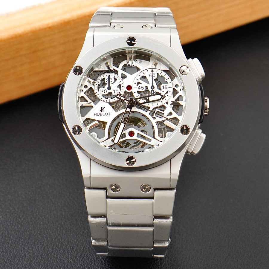 Hublot - Chain Silver - 42mm - Mens Watch - C-1258 image 0
