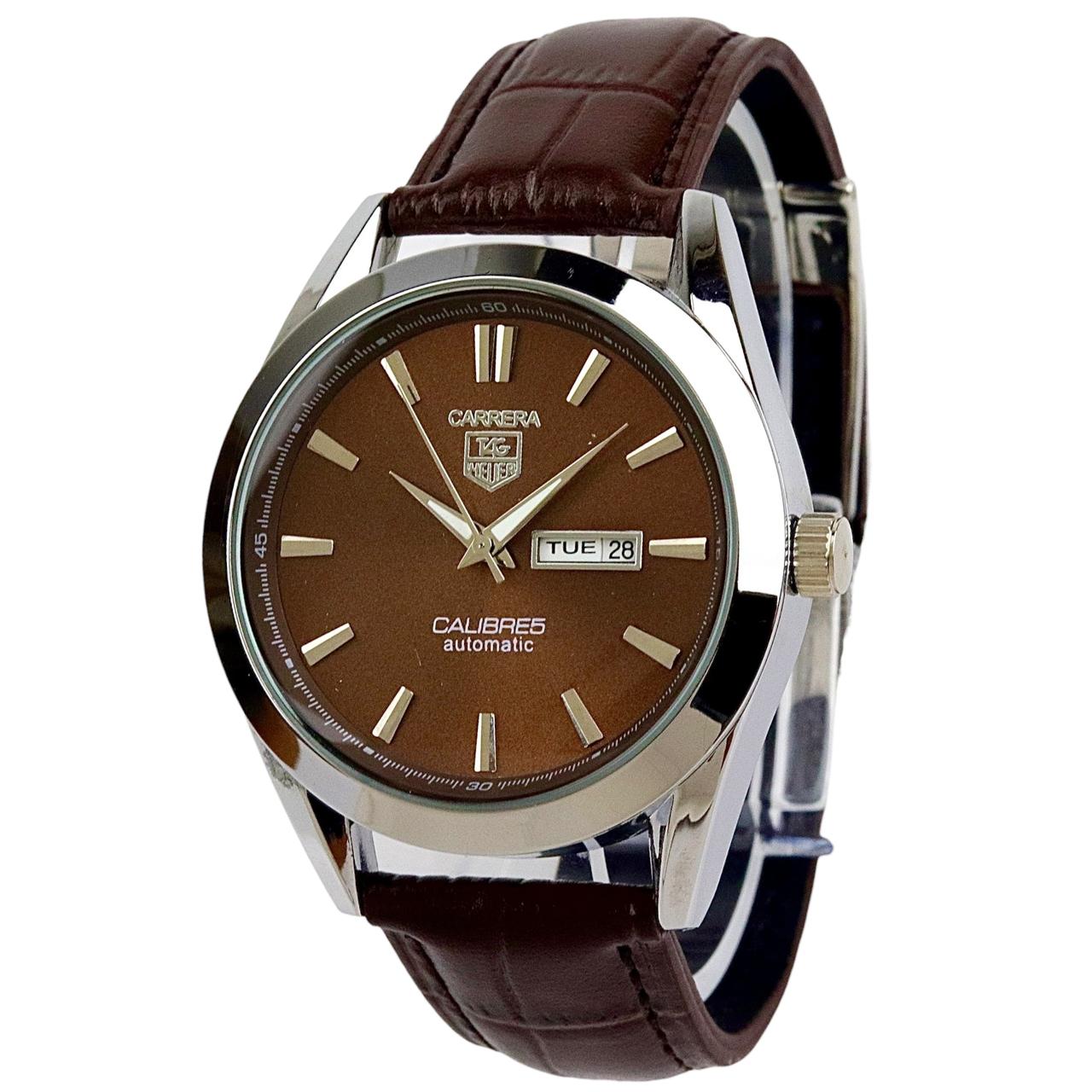 Carrera Calibre 5 - Luxury Swiss Watch - Leather Strap - S-739 image 0