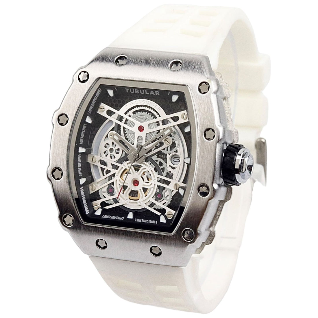 Tubular - Quartz Watch - Silicon Strap - TB-102 image 0