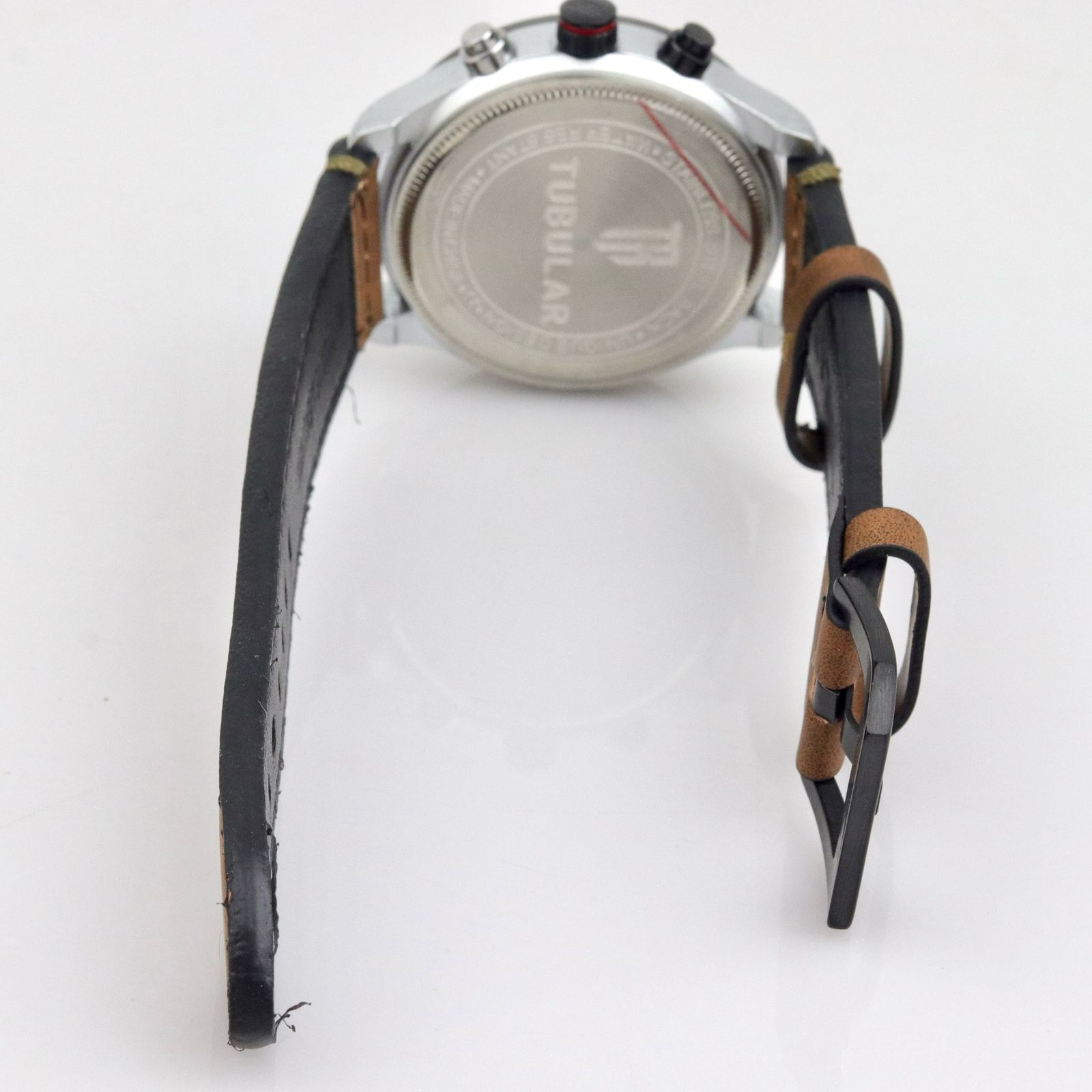 Tubular - Chronograph Watch - Leather Strap - TB-103 image 3
