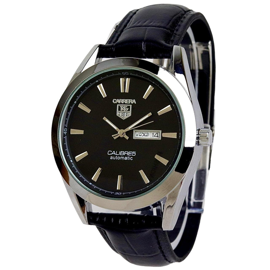 Carrera Calibre 5 - Luxury Swiss Watch - Leather Strap - S-734 image 0