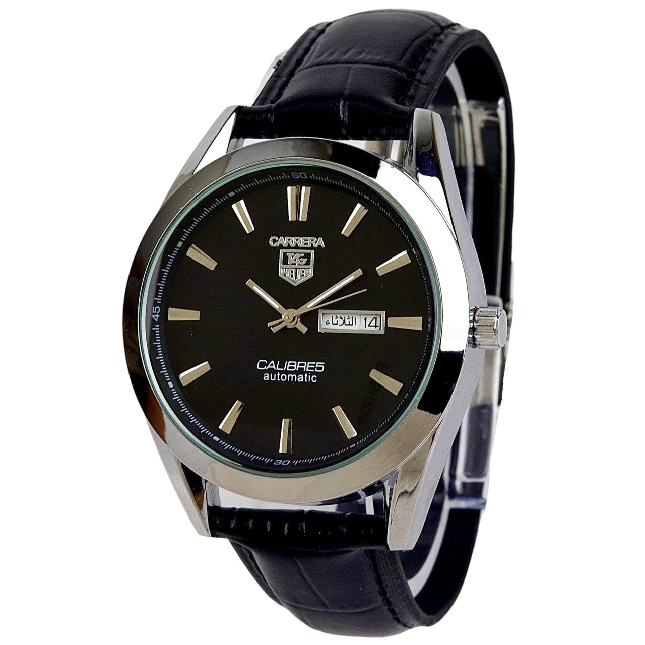 Carrera Calibre 5 - Luxury Swiss Watch - Leather Strap - S-734 image 0
