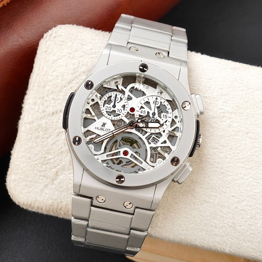 Hublot - Chain Silver - 42mm - Mens Watch - C-1258 image 5