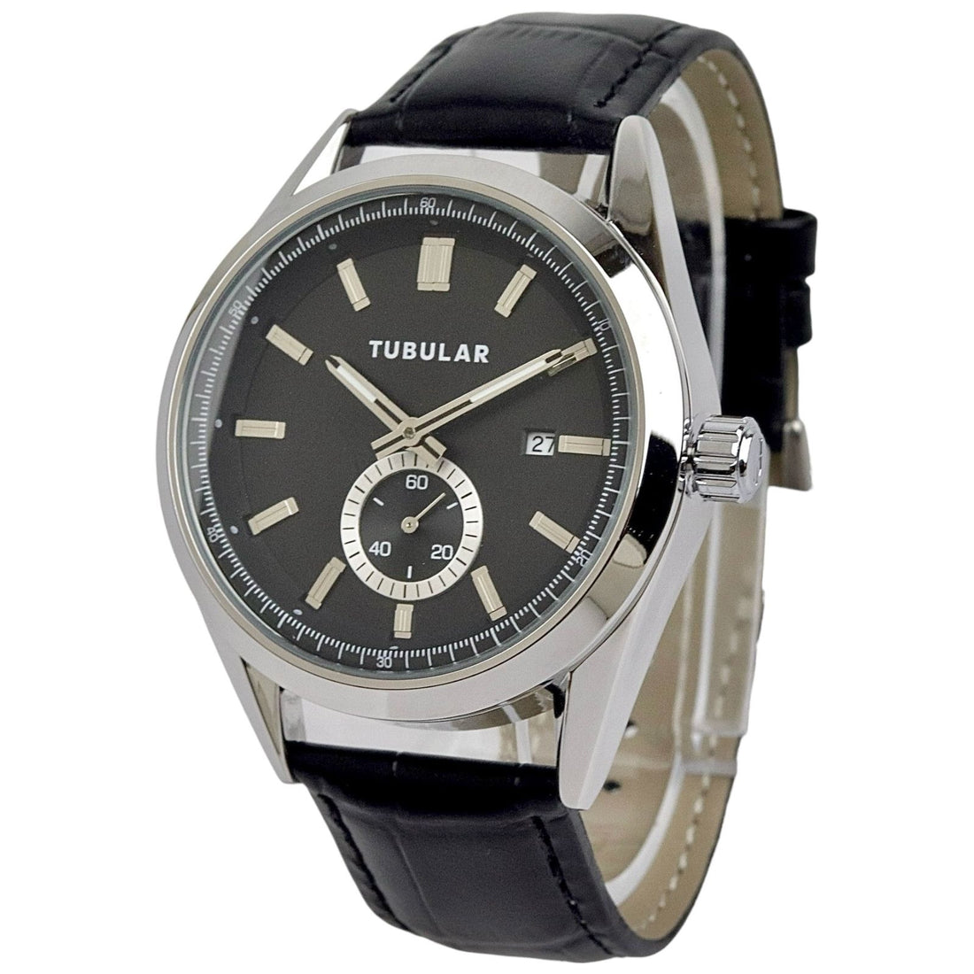 Tubular - Quartz Watch - Leather Strap - TB-112 image 0
