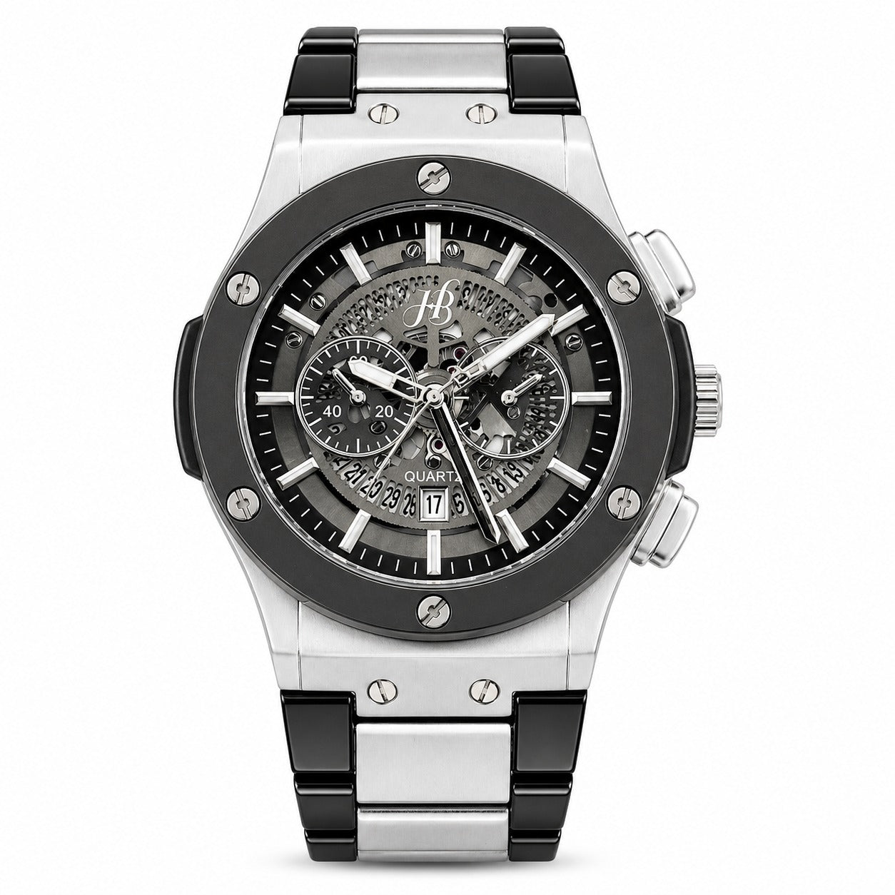 HB - Chain Silver - 42mm - Mens Watch - C-1264
