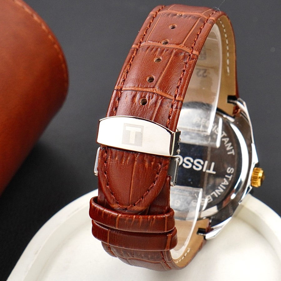 Tissot - Leather Strap - Men's Watch - S-787 image 4