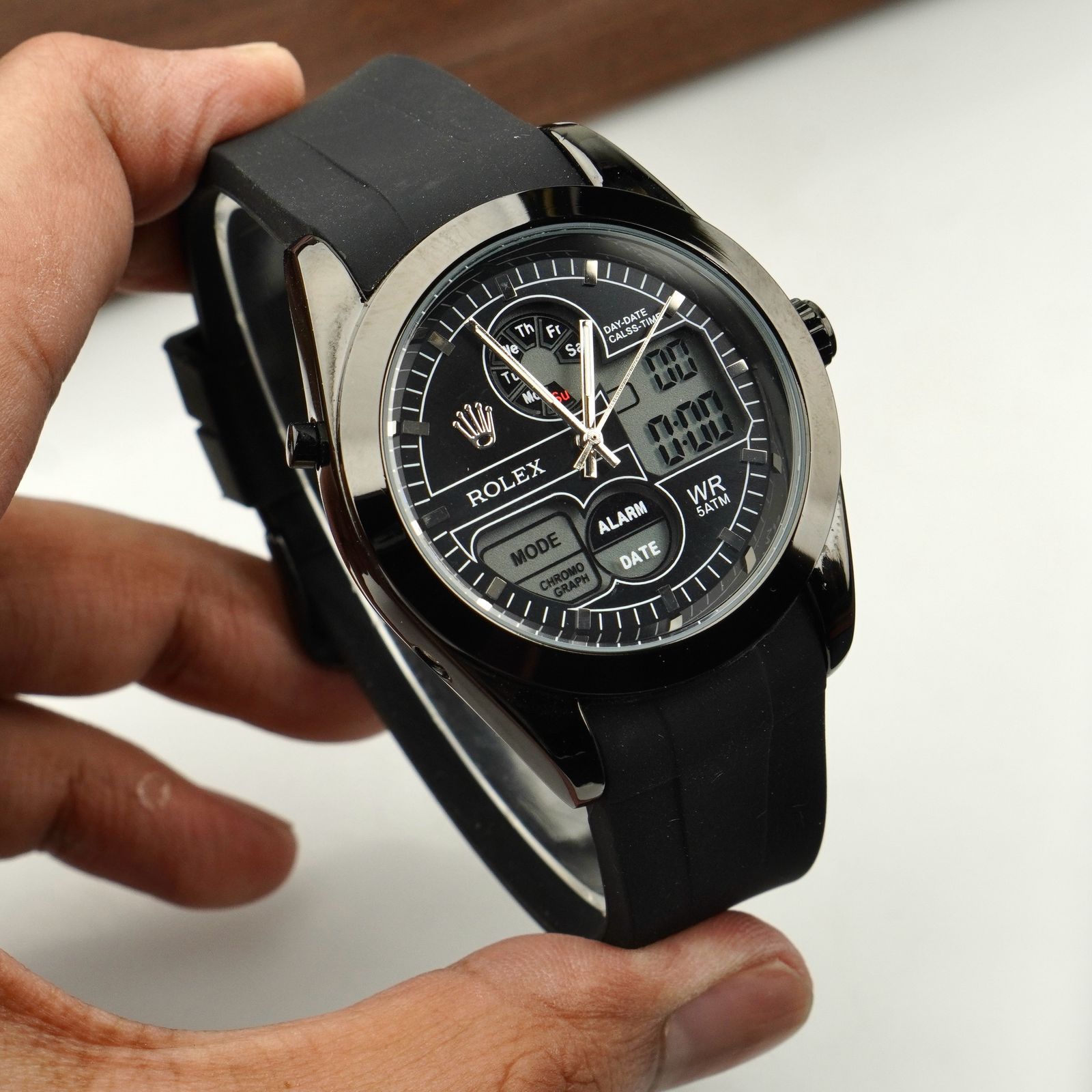 RLX - Special Edition - Dual Time - Rubber Strap - S-715 image 3