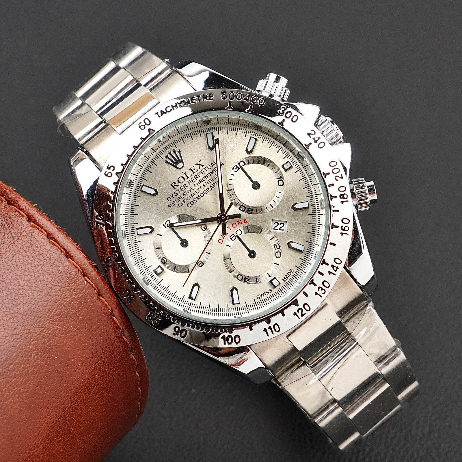 RLX - Daytona Stainless Steel - Men Watch -  C-1182 image 5
