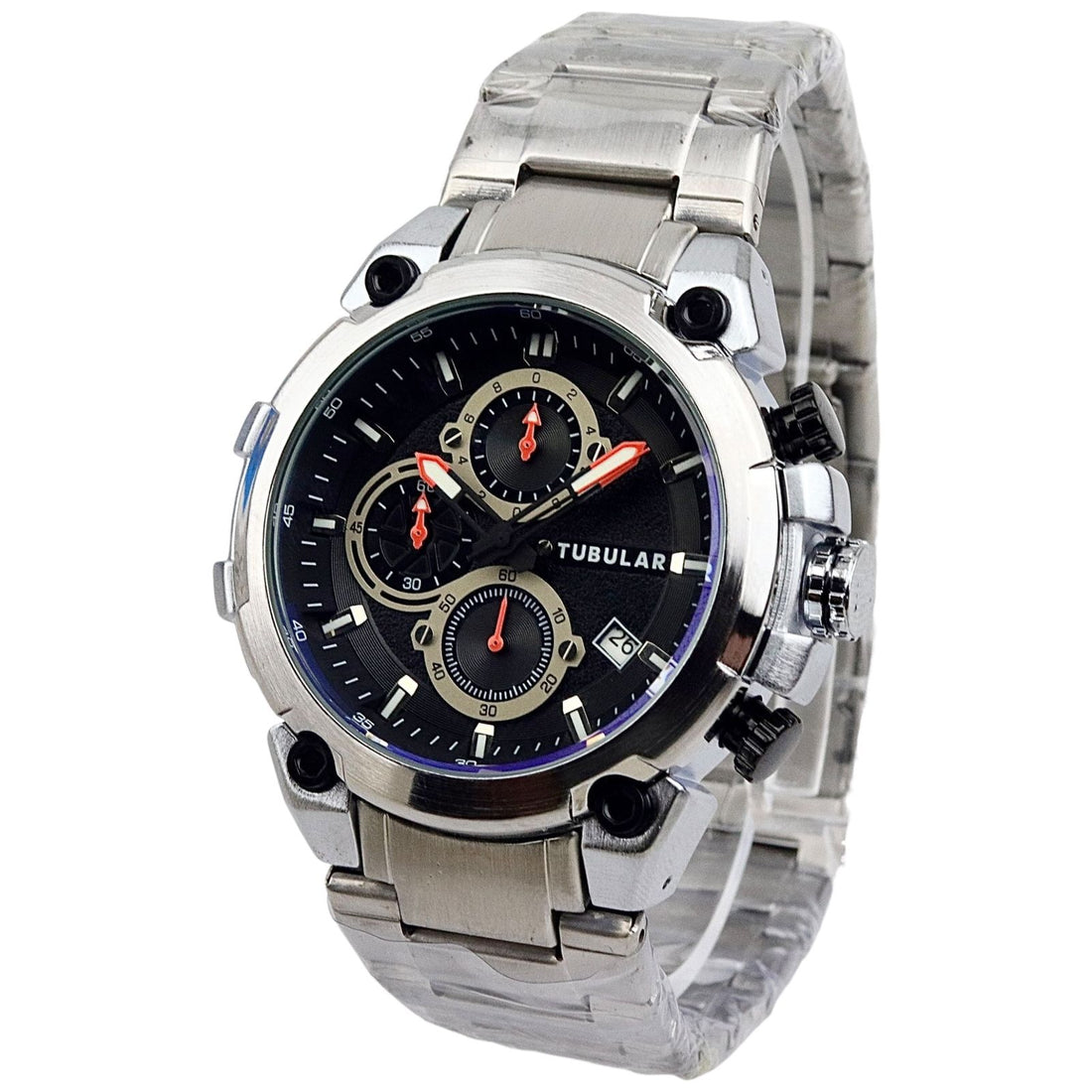Tubular - Chronograph Watch - Stainless Steel - TB-144 image 0