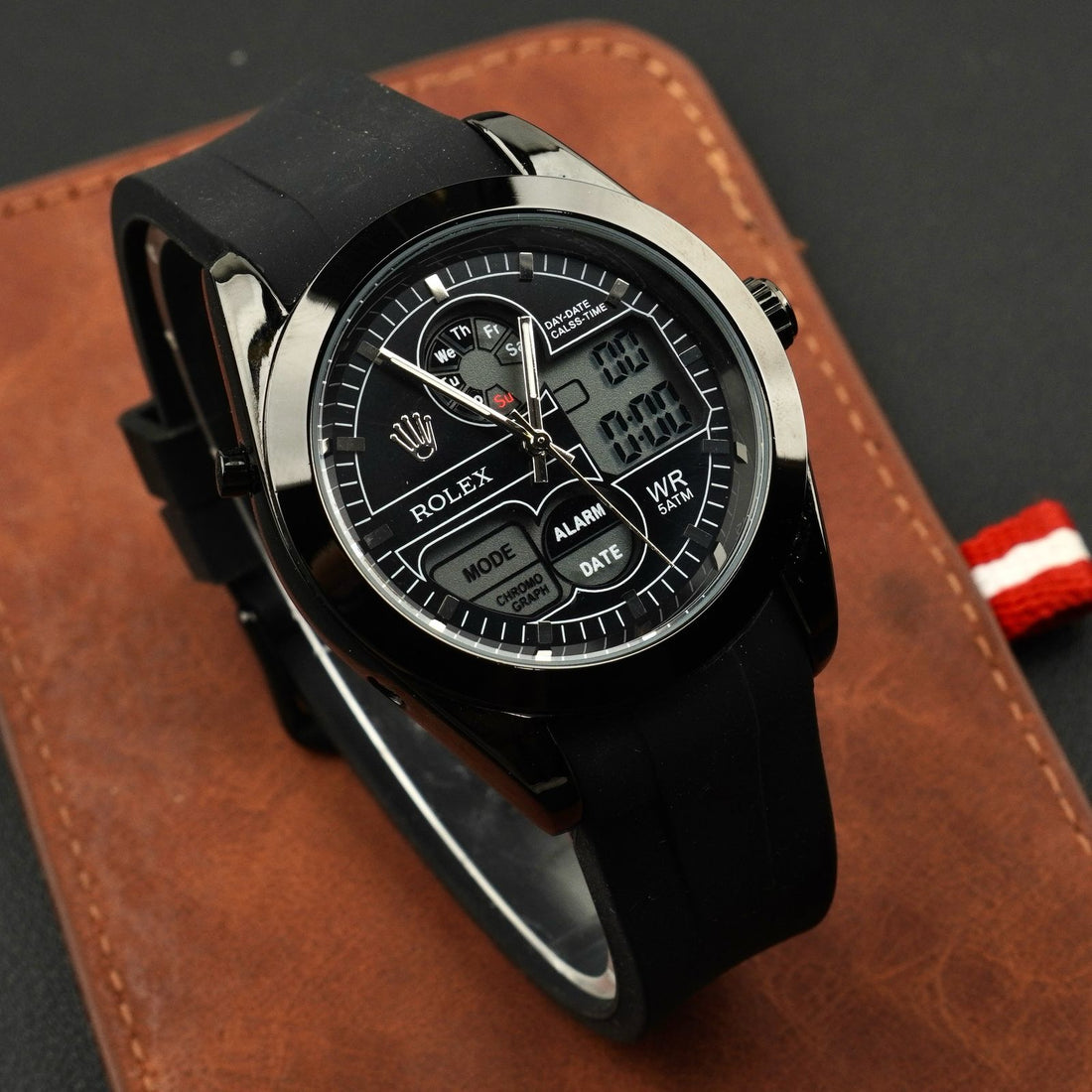 RLX - Special Edition - Dual Time - Rubber Strap - S-715 image 0