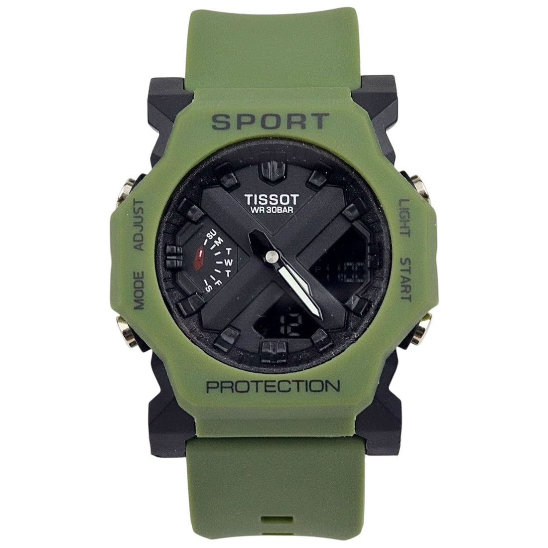 Tissot - Silicon Strap - Analog/Digital Watch - S-732 image 0