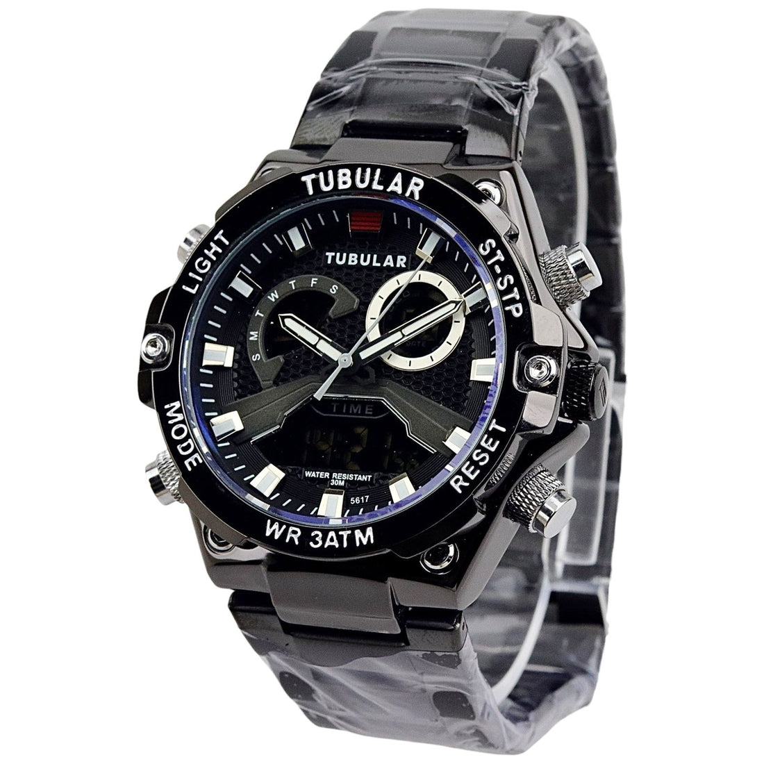 Tubular - Analog/Digital Watch - Stainless Steel - TB-132 image 0