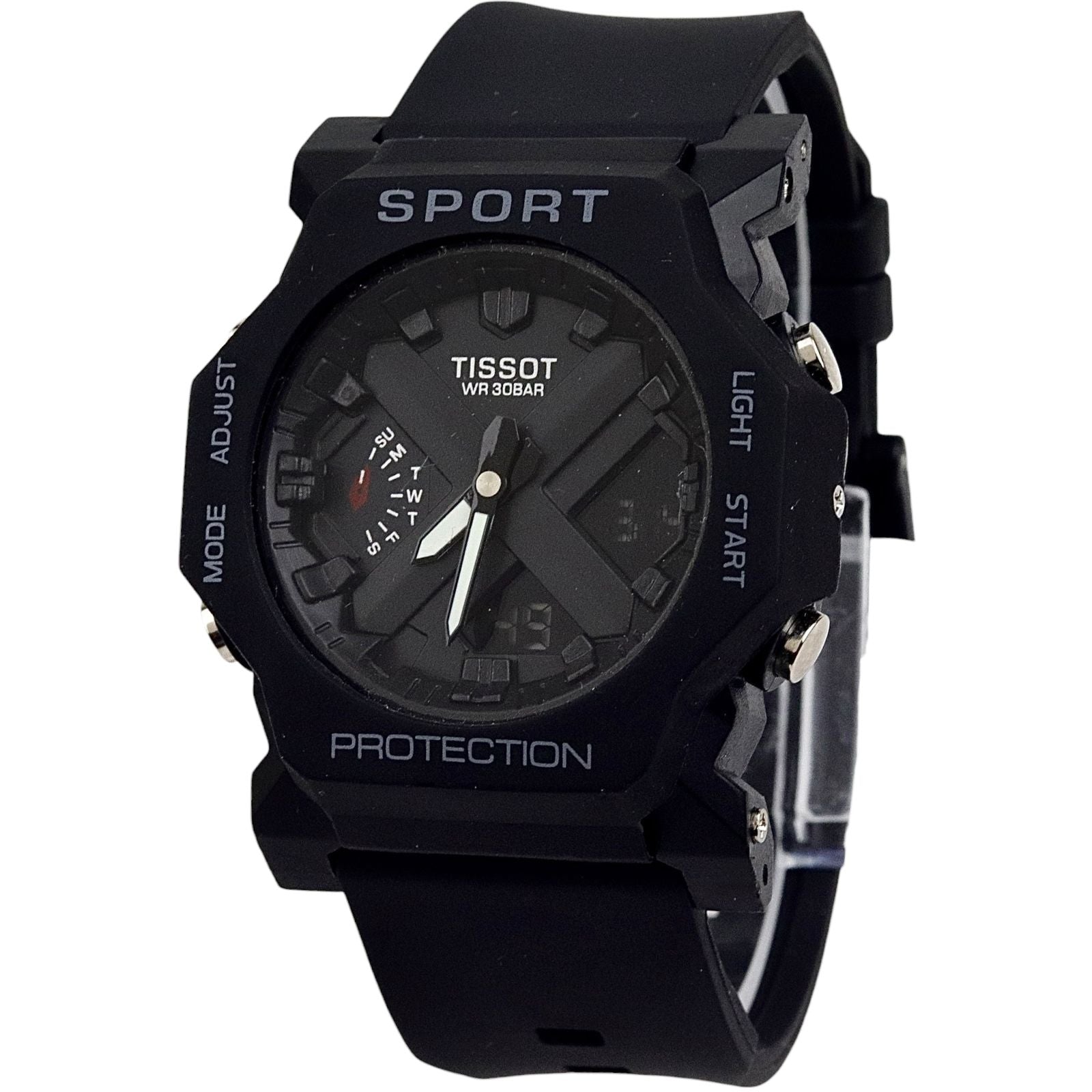 Tissot - Silicon Strap - Analog/Digital Watch - S-731 image 0