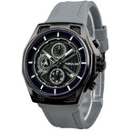 Tubular - Chronograph Watch - Silicon Strap - TB-117 image 1