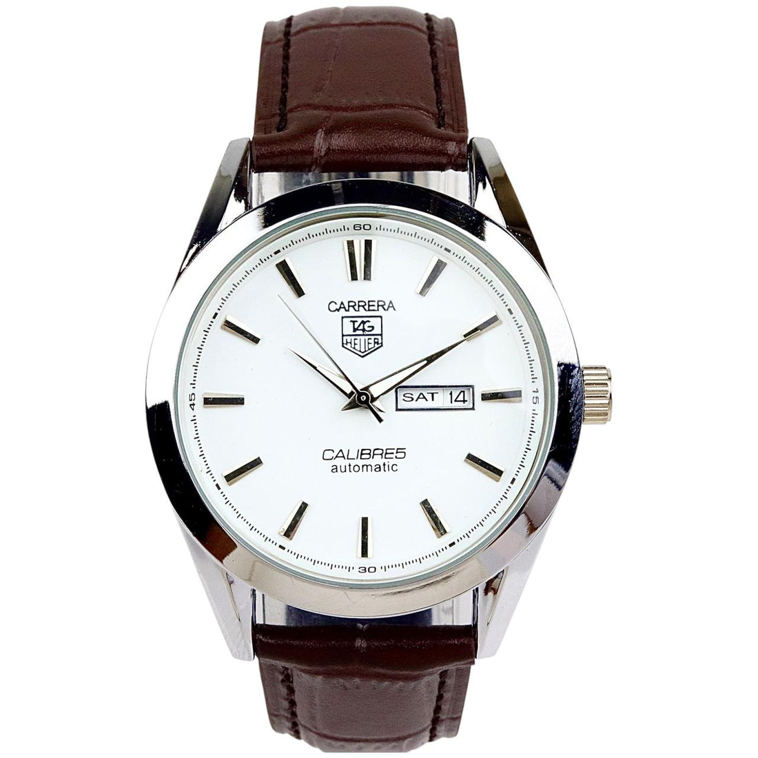 Carrera Calibre 5 - Luxury Swiss Watch - Leather Strap - S-735 image 0