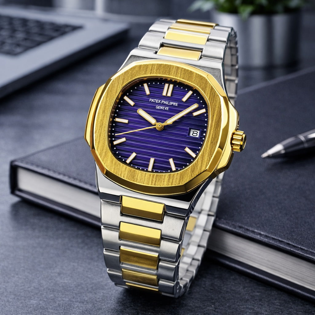 Patek - 40mm - Chain - High Quality - C-1222 image 0