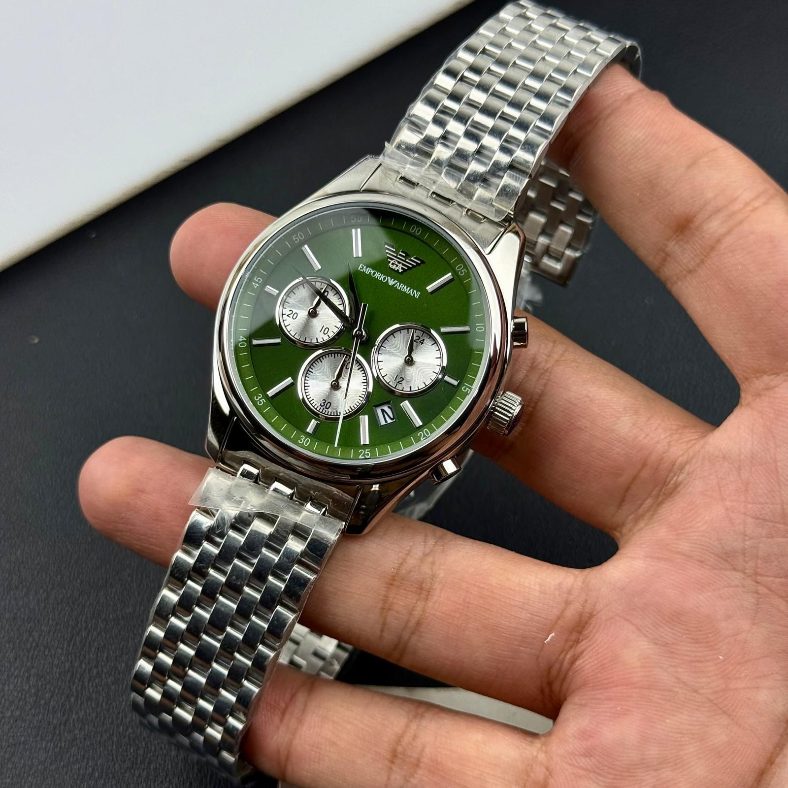 Emporio Armani - Chronograph Watch - Stainless Steel - L-130 image 4