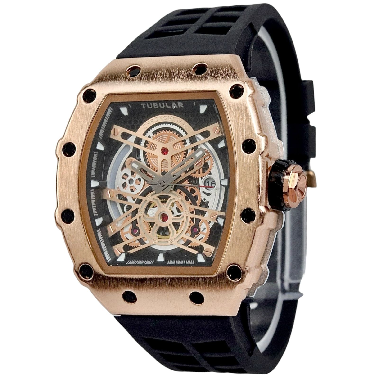 Tubular - Quartz Watch - Silicon Strap - TB-101 image 1