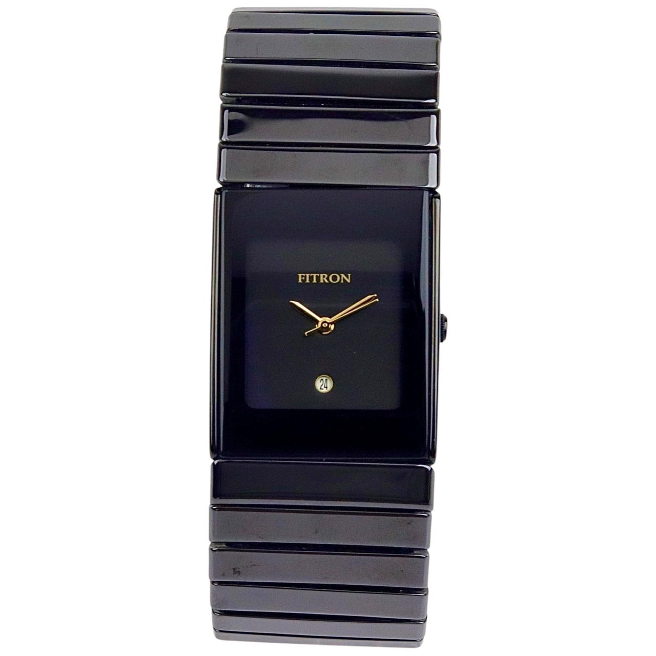 Fitron Watch - Ceramic - Stainless Steel - FT-127 image 0