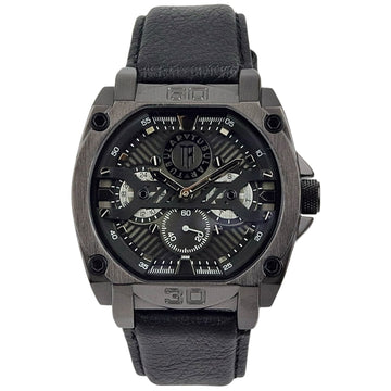Tubular - DownSecond Watch - Leather Strap - TB-123 image 0