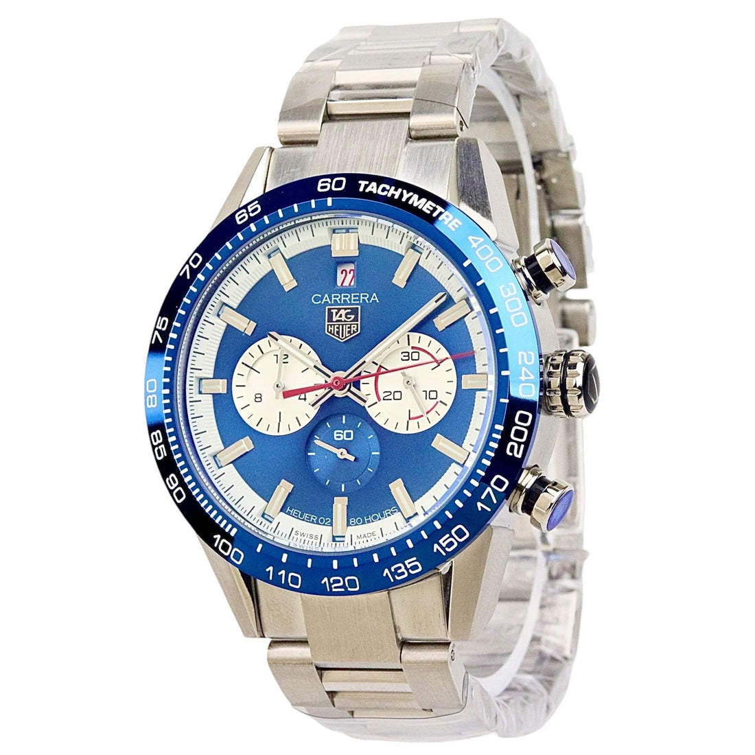 Carrera - Chronograph Watch - Stainless Steel - L-134 image 0