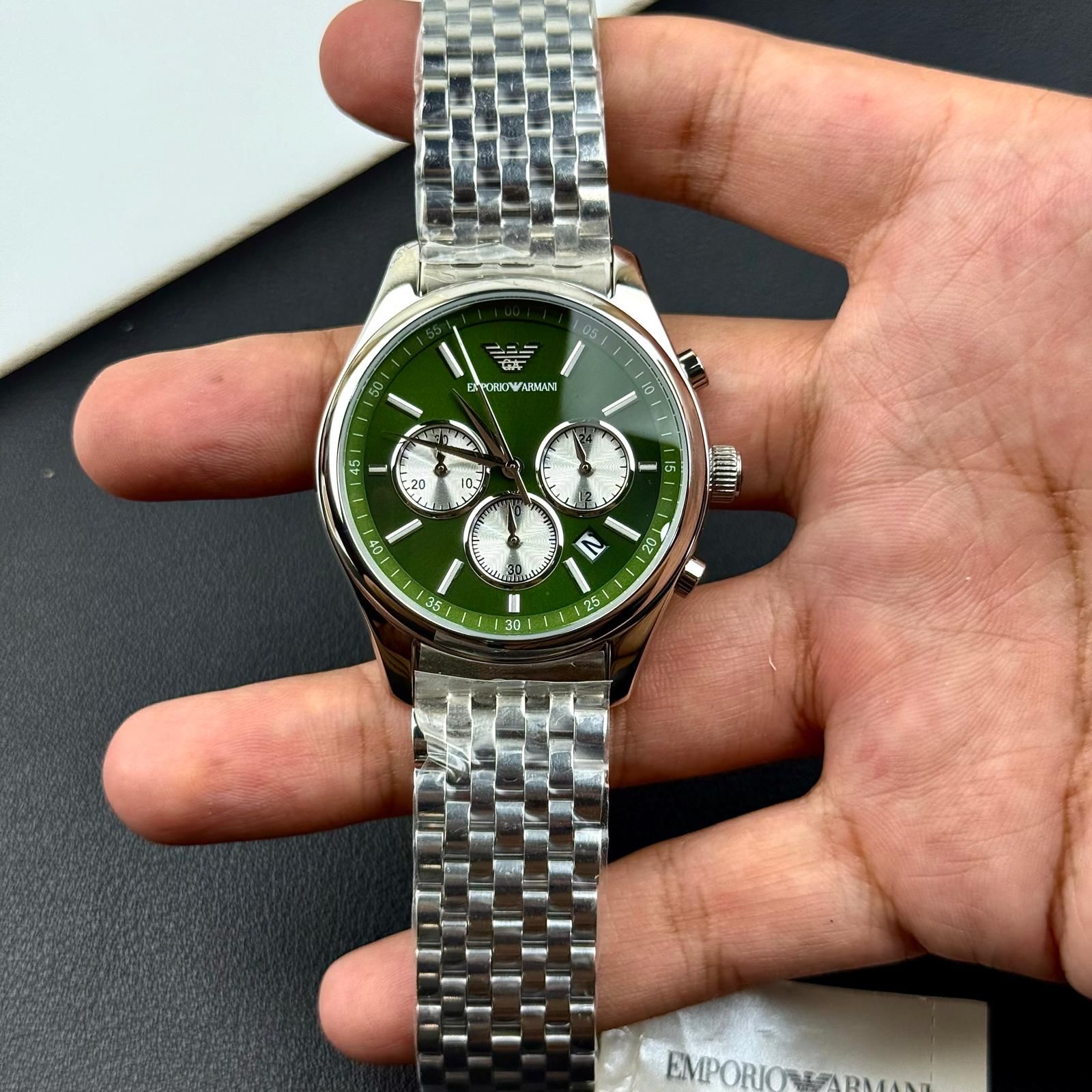 Emporio Armani - Chronograph Watch - Stainless Steel - L-130 image 3